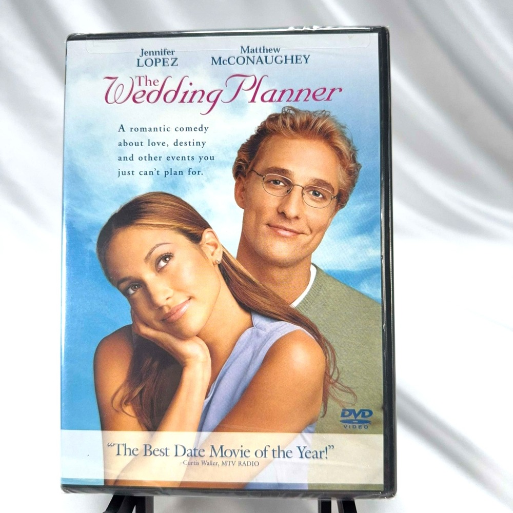 The Wedding Planner DVD Jennifer Lopez Matthew McConaughey New Sealed